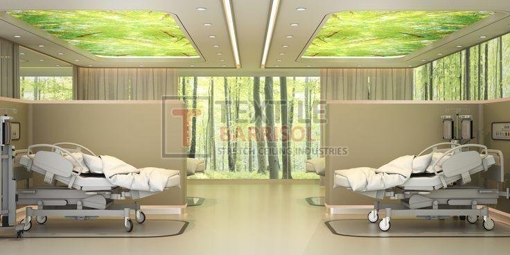 Textile Hospital Stretch Ceiling