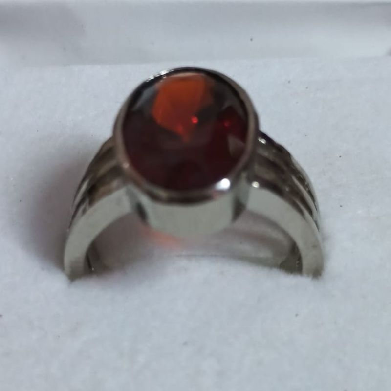 Brown Stone Artificial Ring