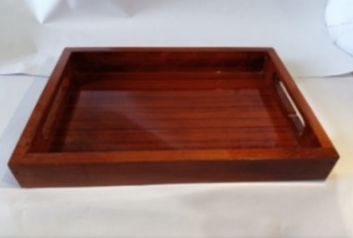 Brown Wooden Serving Tray