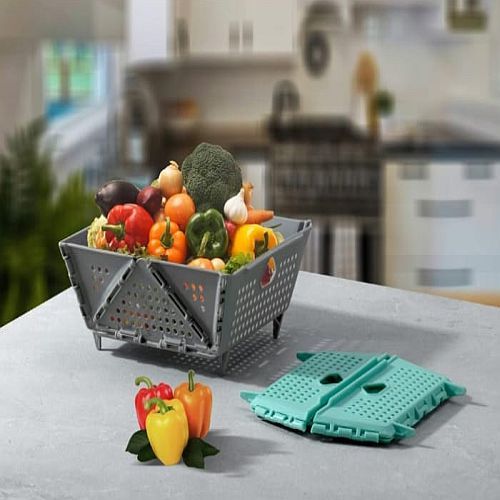 Plastic Multipurpose Foldable Basket