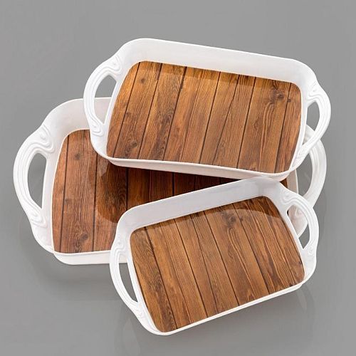 Rectangular Plastic Serving Tray