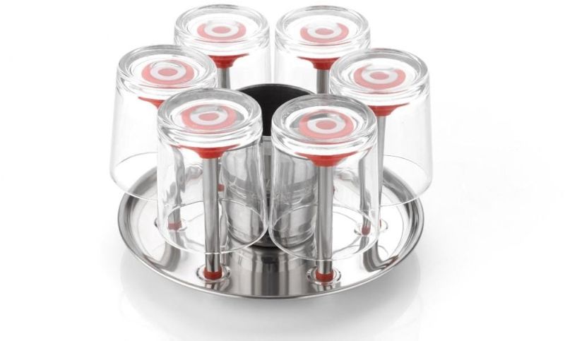 Stainless Steel Glass Stand