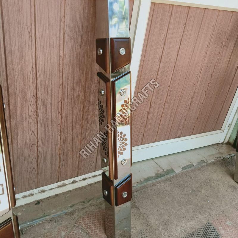 Modern Stainless Steel Wooden Master Pillar