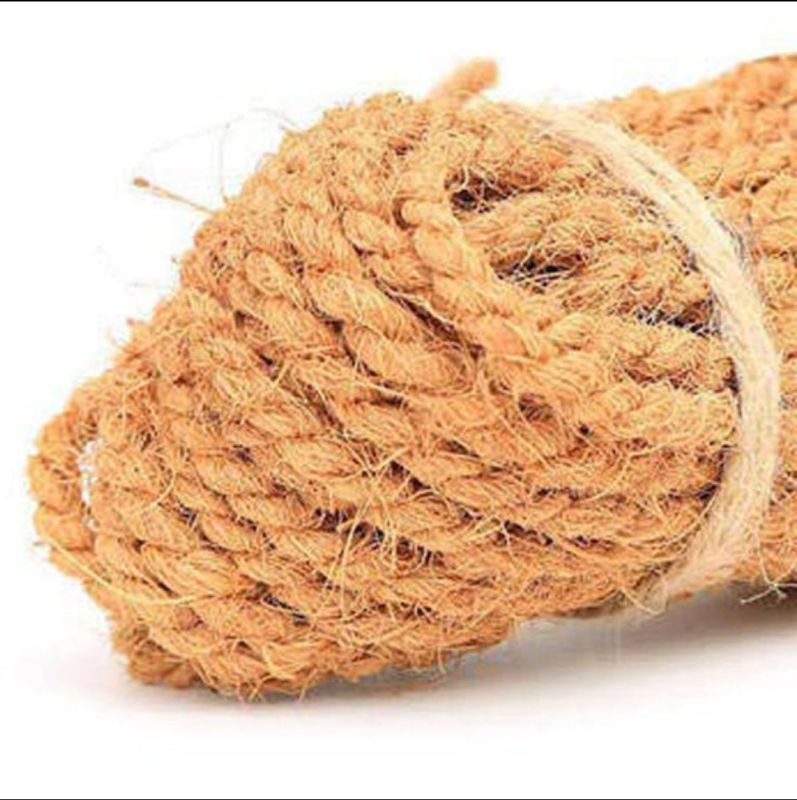 Brown Coconut Fibre Coir Rope