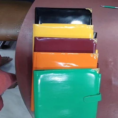 Glossy Leather Menu Cover