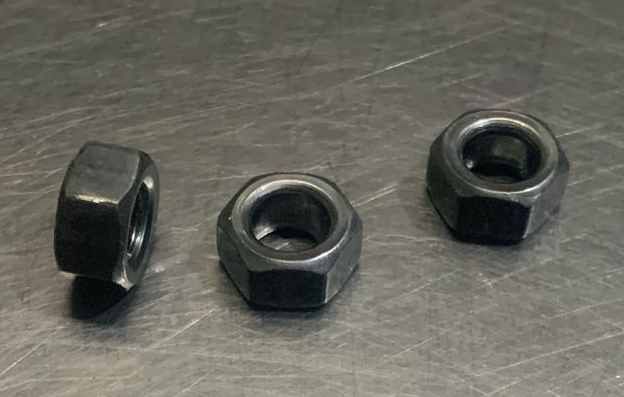 Black Steel Hex Nut