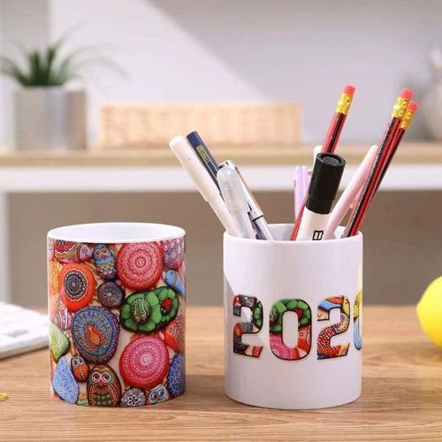 Ceramic Sublimation Pen Stand