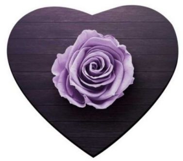 Sublimation Fancy Heart Shape Mouse Pad