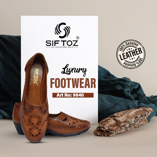 Womens Brown Classic Belly Shoes