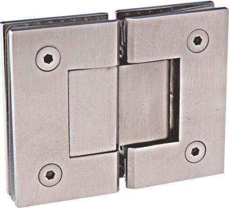 ESH-102 Stainless Steel Enox 180° Glass Connector Hinge