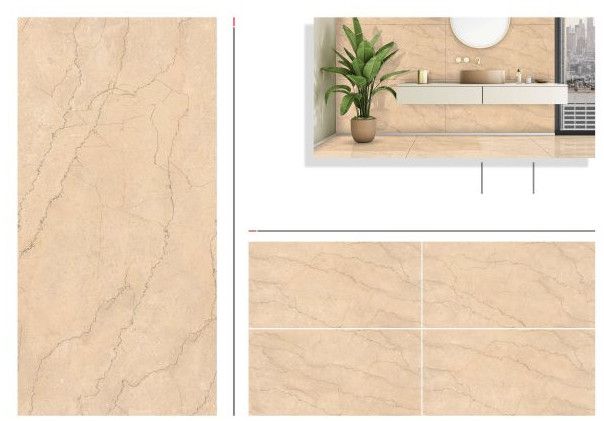 Beige Glossy Marble Tiles