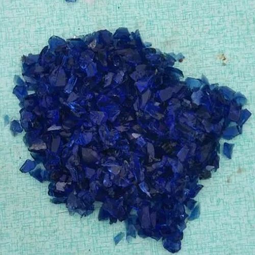 2-4 Mm Blue Cullet Glass Scrap