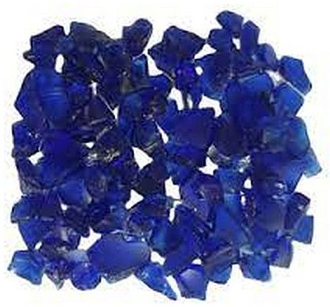 4-6 Mm Blue Cullet Glass Scrap