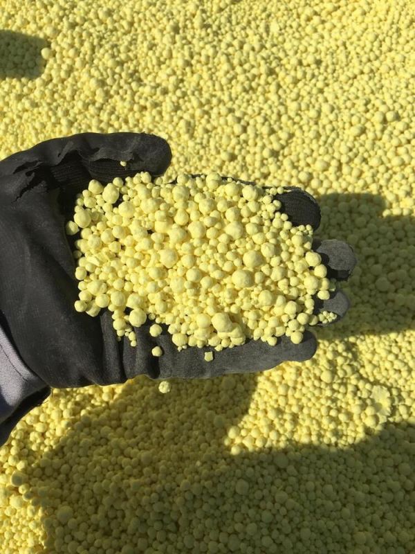 Industrial Grade Yellow Sulphur Granules