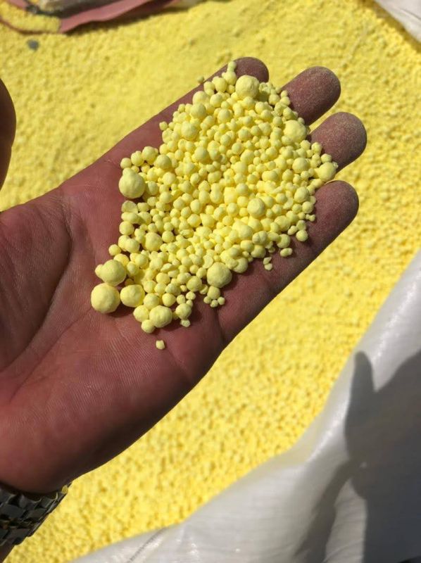 Bio Tech Grade Yellow Sulphur Granules