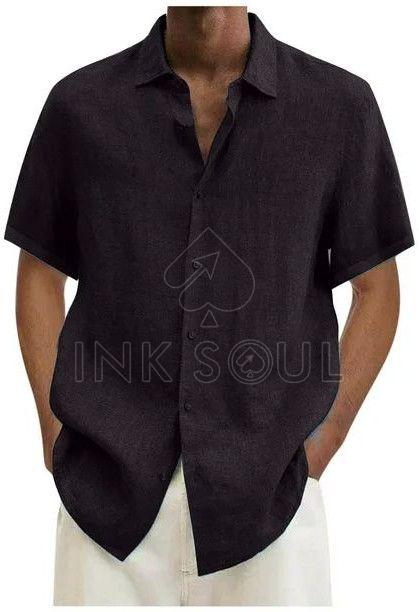 Mens Half Sleeve Cotton Shirts