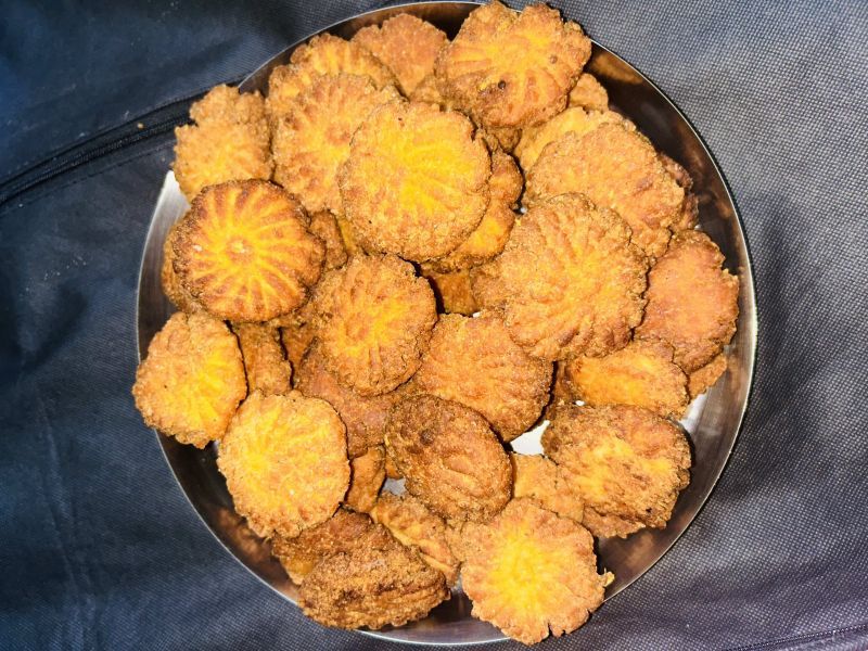 Homemade Chini Thekua