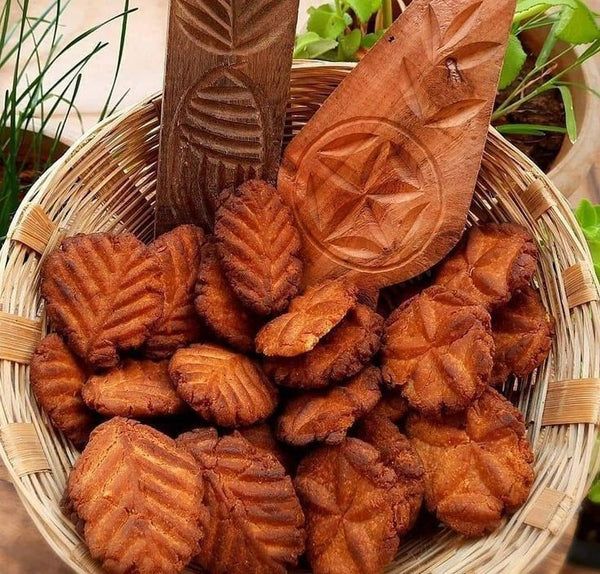 Homemade Jaggery Thekua