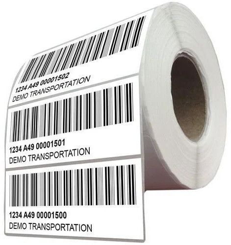 Barcode Label Adhesive Roll