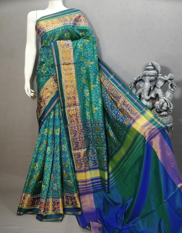 Ladies Patola Ikkat Silk Saree