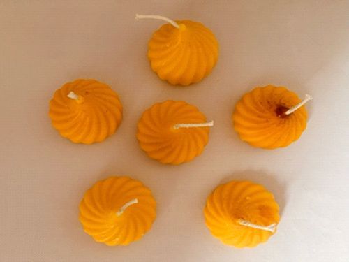 Wax Modak Candle with Elaichi Fragrance