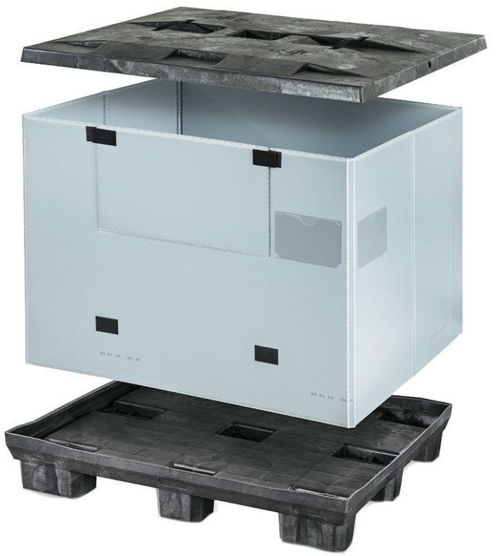Flc Foldable Plastic Pallet Container