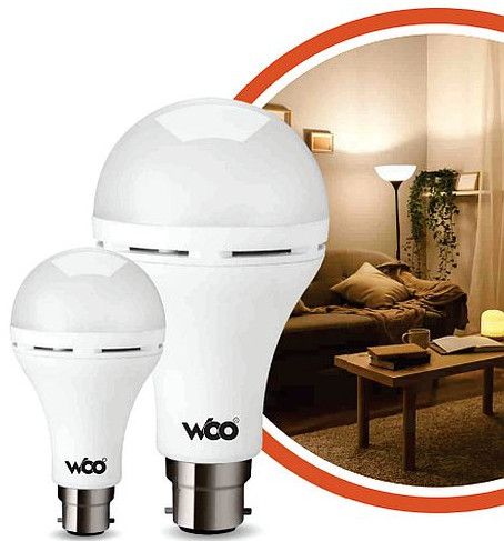 Woo 9W Inverter Rechargeable LED Bulb