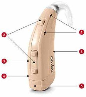 BTE Intuis 3 SP Signia Hearing Aid