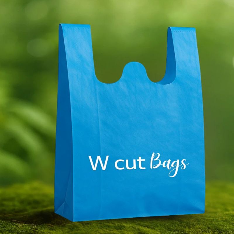 Non Woven W Cut Bag Customization