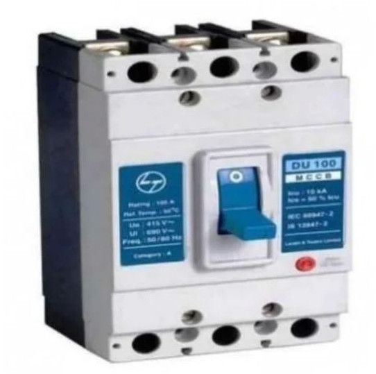 63 Amps 3 Pole L&T Dy & DU Series MCCB