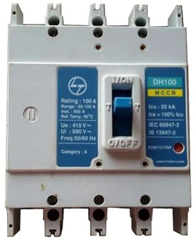L&T 4 Pole DH 630 MCCB