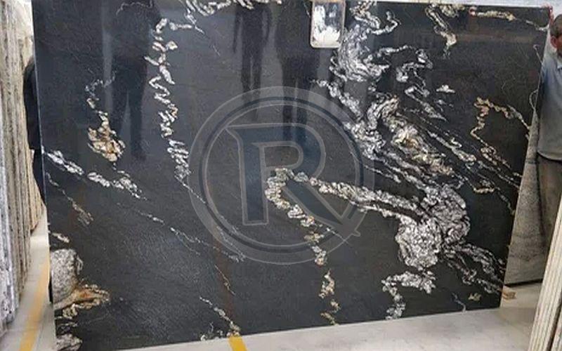 Alaska Black Granite Slab