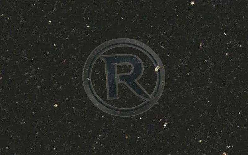 South India Black Galaxy Granite Slab