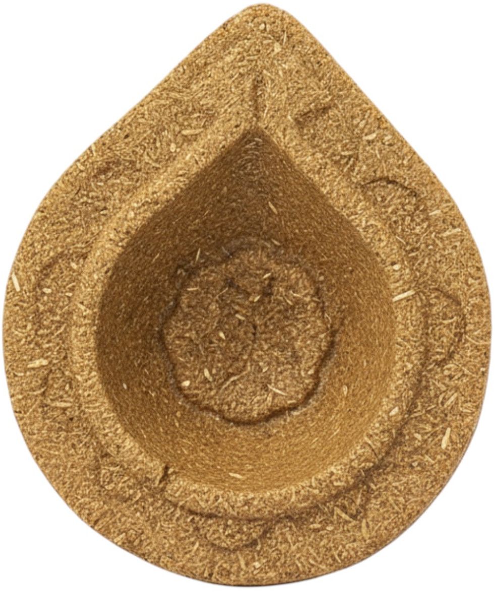 Handmade Cow Dung Diya