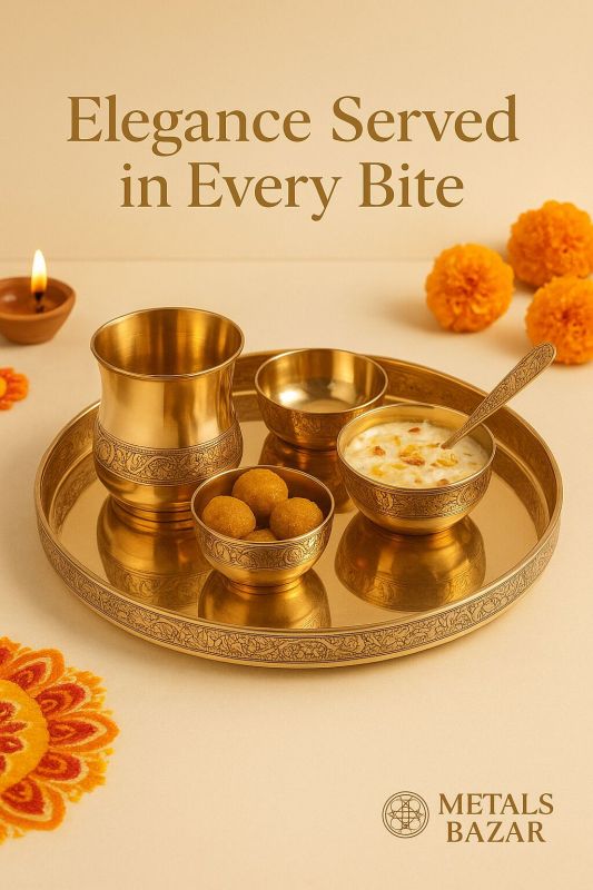 Pure Bronze Dinner Set