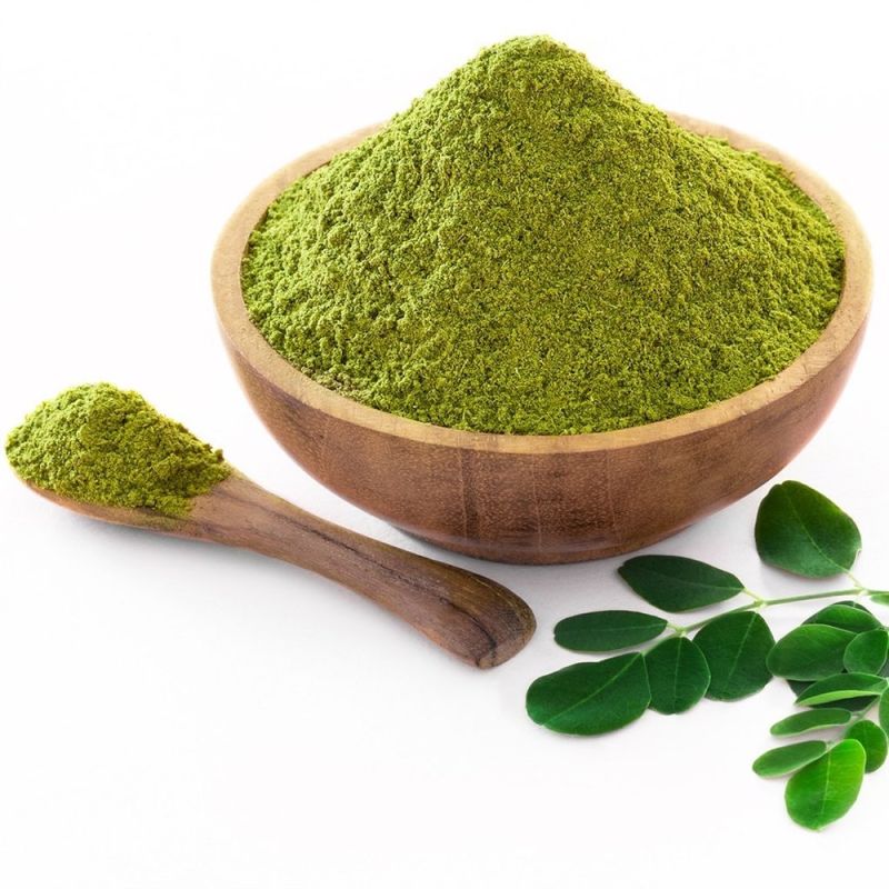 Green Dried Moringa Powder