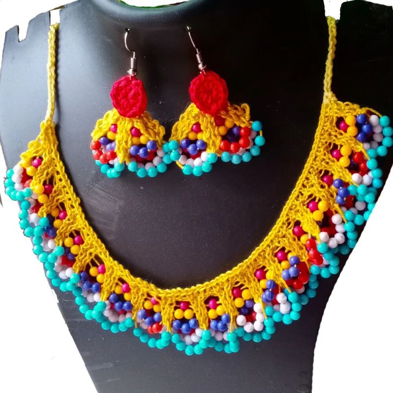 Crochet Necklace Set