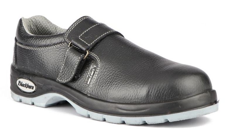 Laceless PU Double Density Leather Safety Shoe - 7651DD