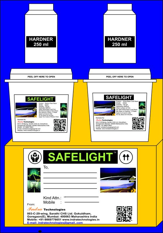 Safelight Radium Paint for Manufacturing Plant