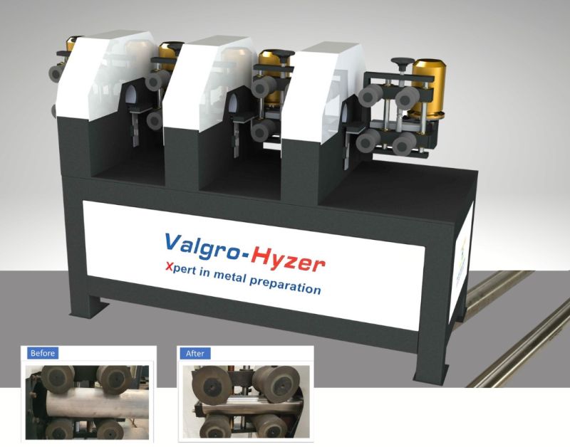 Valgro Round Tube Polishing Machine
