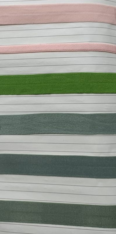 Multi Tone Soft Binder Strip Nylon Elastic