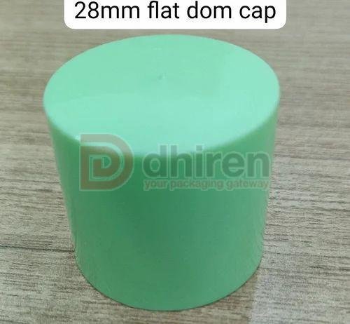 28mm Flat Dom Plastic Cap