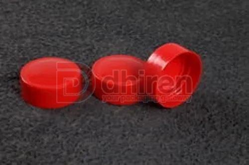 Red Plastic Milk Bottle Cap