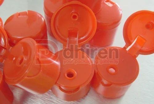 Round Plastic Flip Top Cap