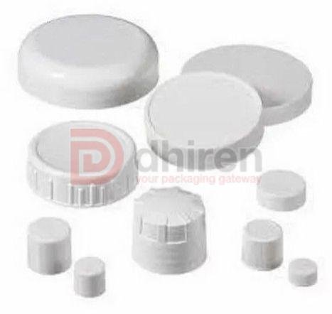 White Plastic Screw Cap
