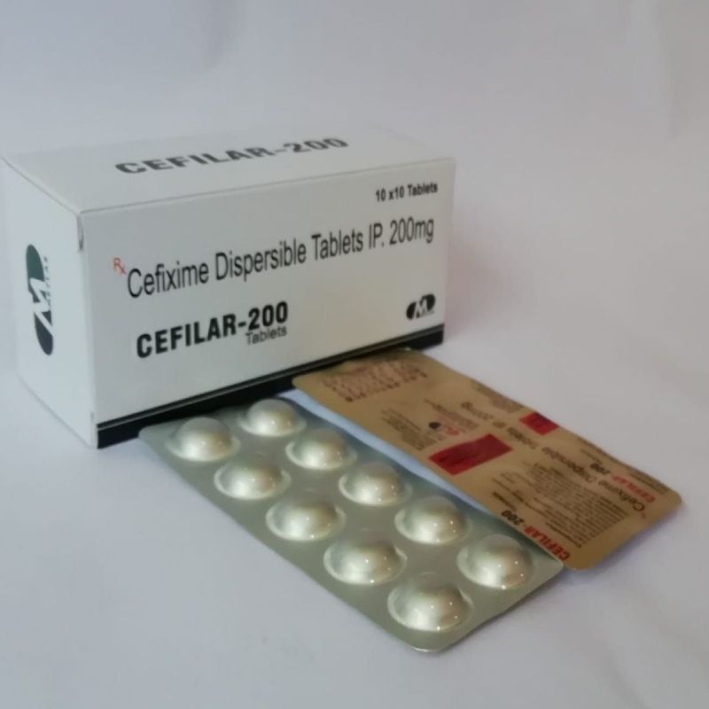 Cefixime 200 Mg Dispersible Tablets