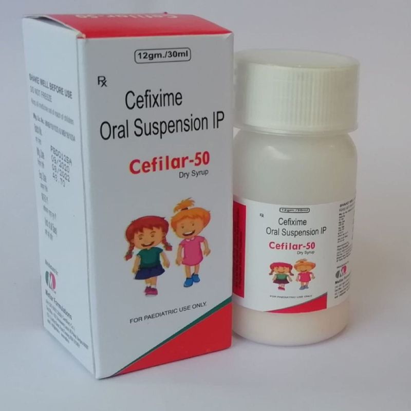 Cefixime 50mg Oral Suspension