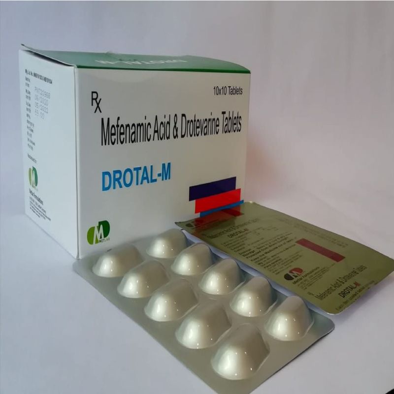 Mefenamic Acid & Drotevarine Tablets