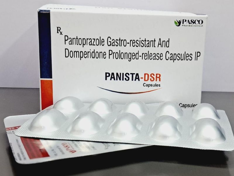 Pantoprazole Gastro Resistant And Domperidone Prolonged Release Capsules
