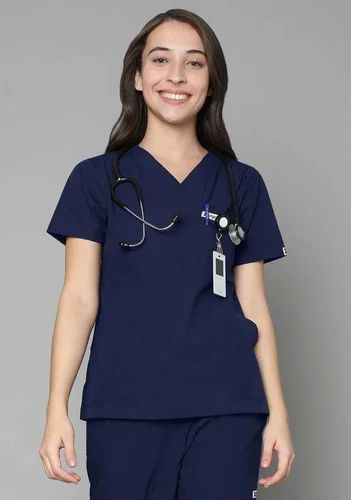 Ladies V Neck Scrub Suit